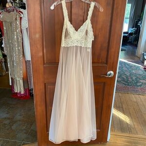 Gorgeous vintage lace nightgown